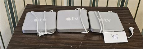 3 Apple TV'S