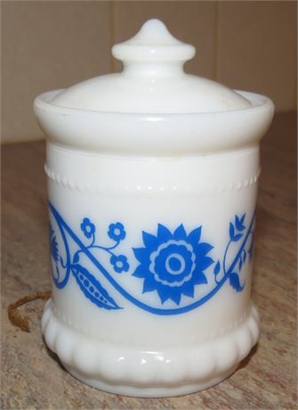 Hazel Atlas Milk Glass Toothpick Holder