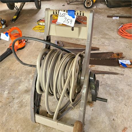 Garden Hose Mobile Reel & Hose