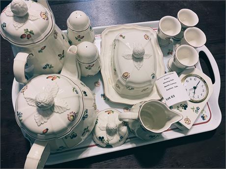 Villeroy & Boch Petite Fleur Vitro Porcelain Tea Set & More (Discontinued)