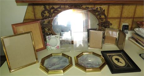 Picture Frames, Mirror, Decor