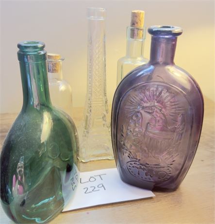 Mixed Glass Bottle Lot