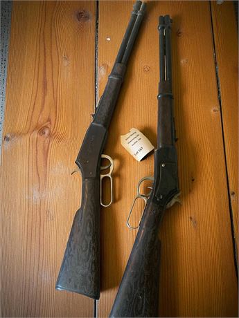 Nichols Model 94 Carbine Rifle Cap Toy Riffle Gun Lot of 2