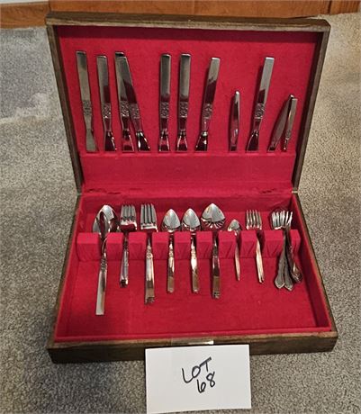 Stainless Steel W.M Rogers Flatware Set & More