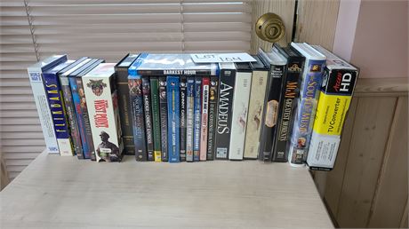 Mixed DVD & VHS Lot