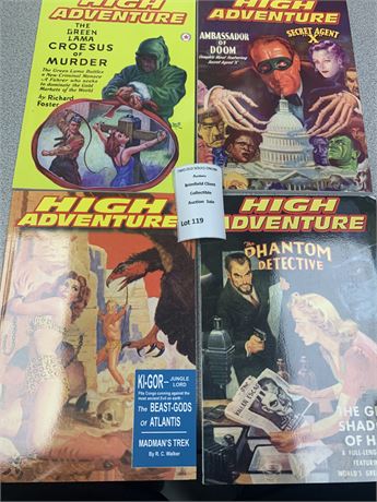 High Adventure Collectible Magazine/Book Lot of 4