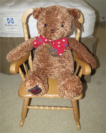 Children's Rocking Chair, Anniversary Bear
