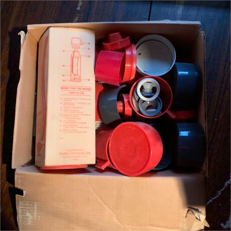 Vintage Thermos Bottles & Parts (3 Boxes)