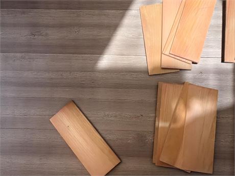 Lot of 17 Cedar Wood Blanks