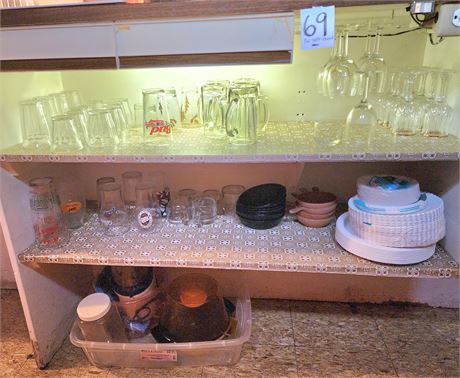 Bar Shelves Cleanout