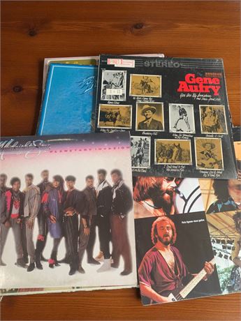 Vinyl Record Album Lot - Bee Gees, John Denver, The Eagles & More