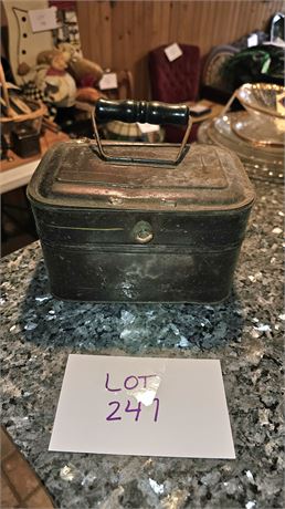 Antique Metal Lunchbox