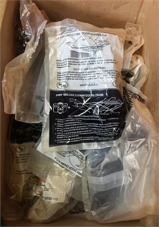 Black Storm Door Chain & Spring Lot