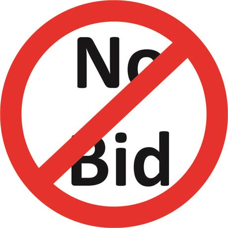 NO BID