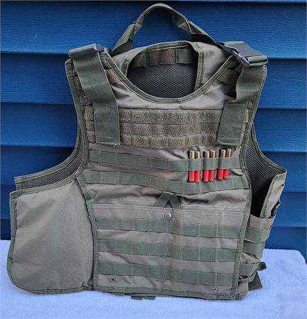 Military Vest~ Fits up to a 2X