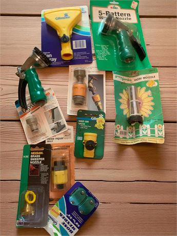 Garden Hose & Garden Accessories Lot