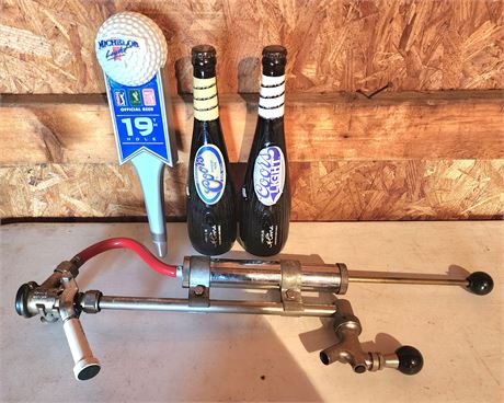 Beer Tap, Coors Bottles, Keg Tap