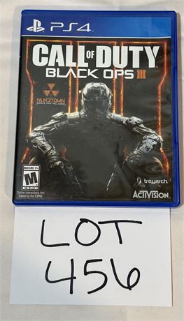 PS4 Call Of Duty Black Ops III
