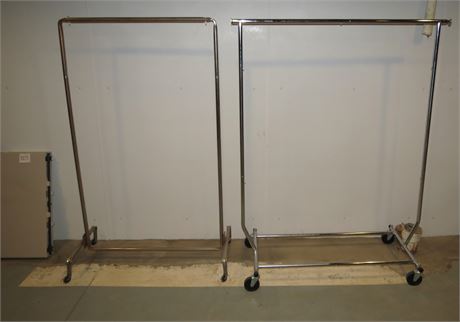 2 Clothing Racks