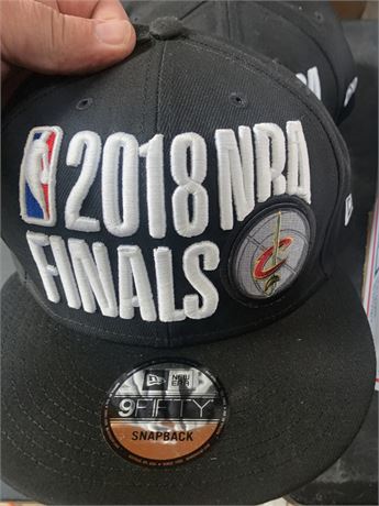 Cleveland Cavaliers New Era 2018 NBA Finals Locker Room Snapback Hat Lot