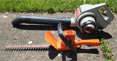 Electric Trimmer & Blower