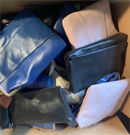 Genuine Cowhide Purse/Handbag Lot - 1 Box