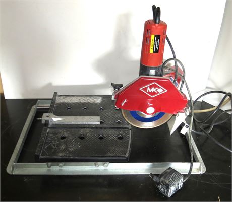 MK Diamond Wet Tabletop Tile Saw