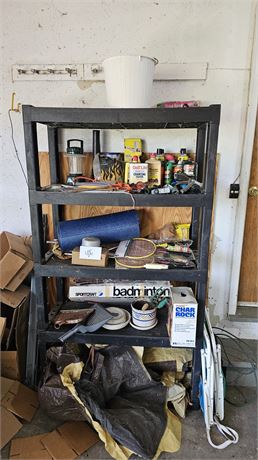 Shelf Cleanout: Shelf Included, Camping Gear, Mats, Spikes, Fuel & More