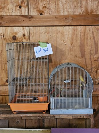 Vintage Parakeet Cages