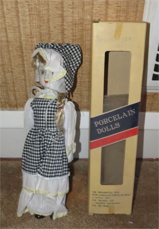 Vintage Porcelain Doll