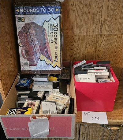 Mixed Cassette Tapes:Type & Artists Vary, Storage & More