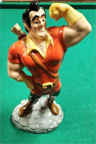 Disney Ceramic Gaston Villain Figurine