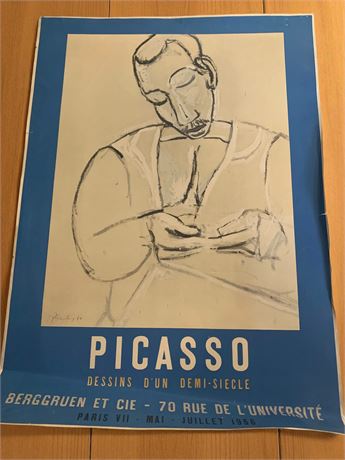 Pablo Picasso Art Exhibition Poster Paris, 1956  at Berggruen et Cie gallery