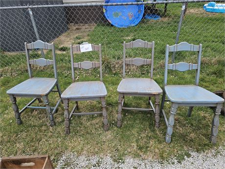 Painted Wood Chairs