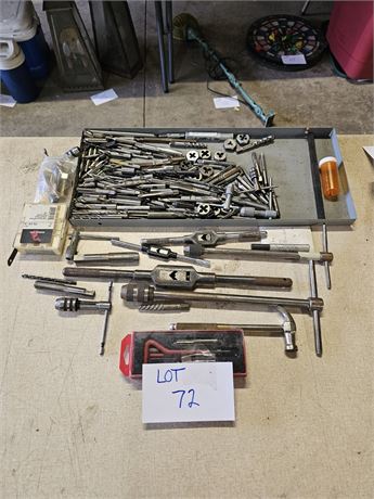Mixed Machinist Bits, Ground Thread & More