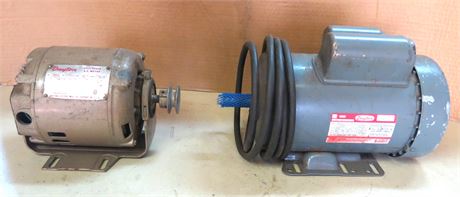 Dayton Split Phase AC Motor, Dayton Capacitor Start Motor