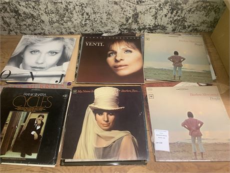 Record Album Lot - Streisand, Sinatra, Simon & Garfunkel & More
