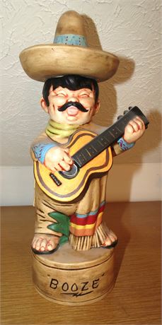 Ceramic Mexican Decanter