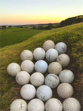 Golf Ball Lot - Maxfli, Hogan, Titleist & More