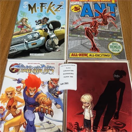 Comic Book Lot - MFKZ, Ant, Thundercats