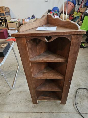 Solid Wood Corner Cabinet