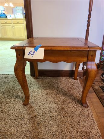 Wood End Table