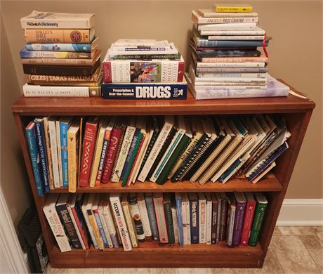 Book Cleanout & Bookcase