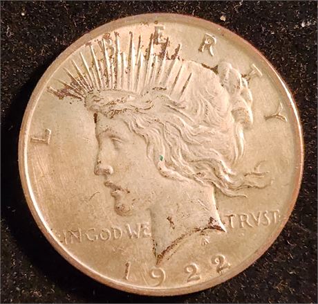 1922 Peace Silver Dollar