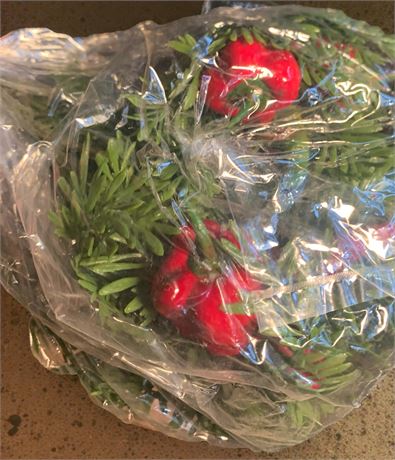 Artificial Chili Pepper Plant Bunch Lot - 1 Box