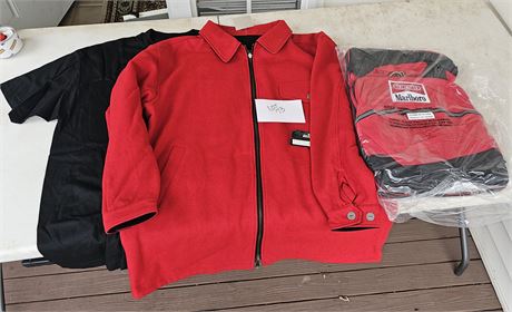 Marlboro T-Shirt X-Large, Size Medium Marlboro Unlimited Wool & Rayon Jacket & M