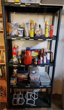 Plastic Storage Rack