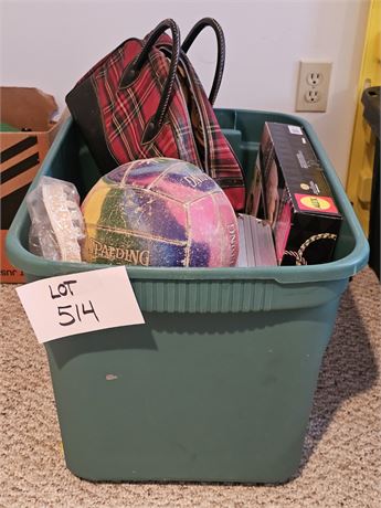 Misc Toy Lot- Board Games, Bocce Ball, Pick Up Sticks & More