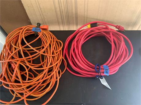 Extension Cord Lot Of 2