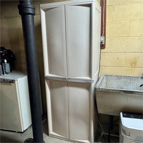 Sterilite Storage Cabinet - 25 x 17.5 x 69"T